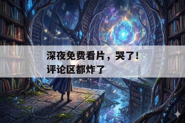 深夜免费看片，哭了！评论区都炸了